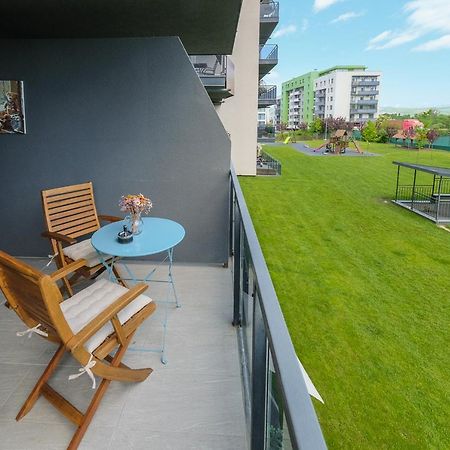 Grand Park Blue Iulius Mall Lägenhet Cluj-Napoca Exteriör bild
